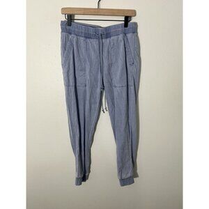 Bella Dahl Blue Pocket Jogger Pants Size Small